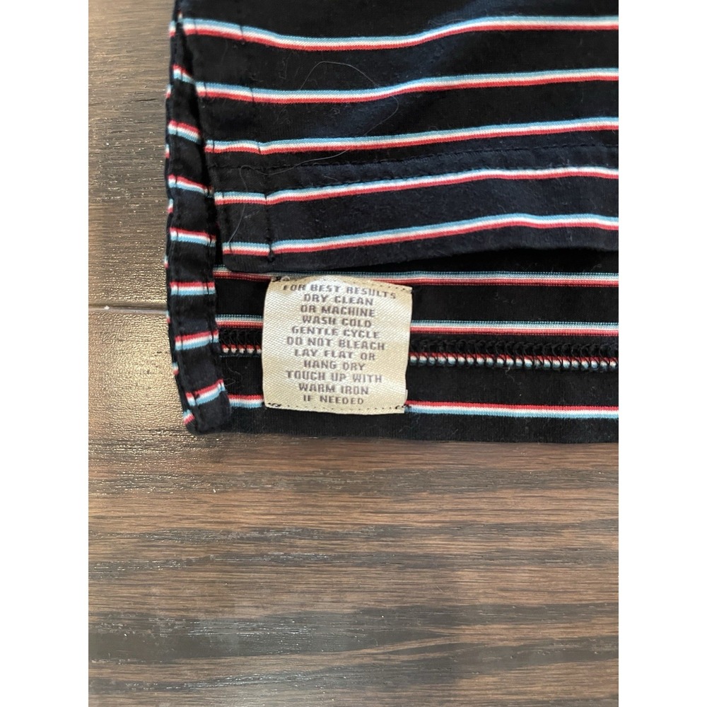Peter Millar Men's Black Striped Polo‎ Shirt XXL East Lake Golf Club - Picture 4 of 5